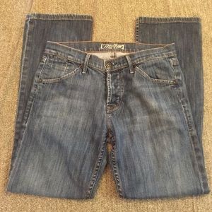 HUDSON Medium Wash Straight Leg Jeans